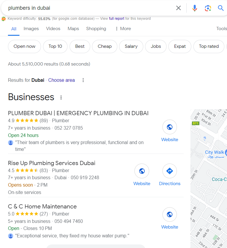 Improve Local SEO for Plumbers