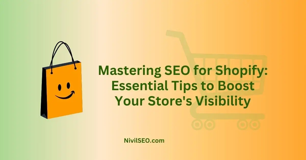 How to do seo for shopify website